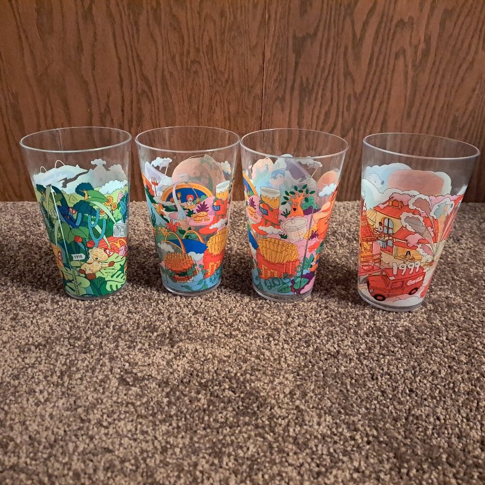 4 McDonalds Collector’s Edition Meal (1)Ty Beanie Babies 16oz Cup 2024(2)Grimace - Picture 3 of 7